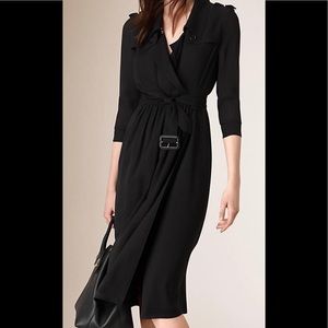 Burberry Agatha Silk Dress